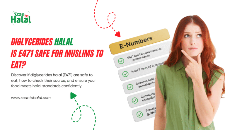 Diglycerides Halal: Is E471 Safe for Muslims to Eat?