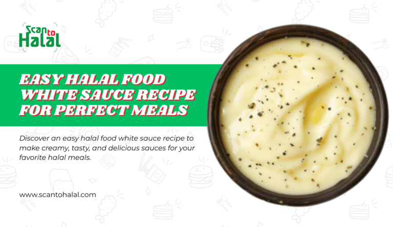 Halal Food White Sauce Recipe