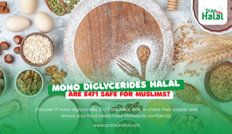 Mono Diglycerides Halal: Are E471 Safe for Muslims?