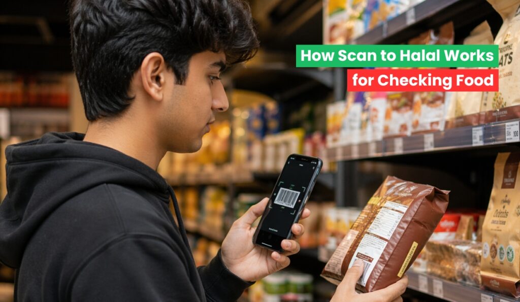 How Scan to Halal Works for Checking Food