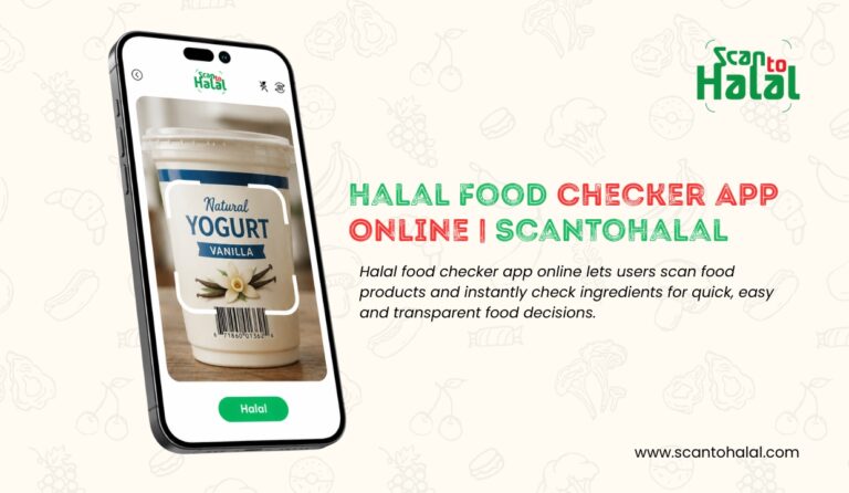 Halal Food Checker App Online
