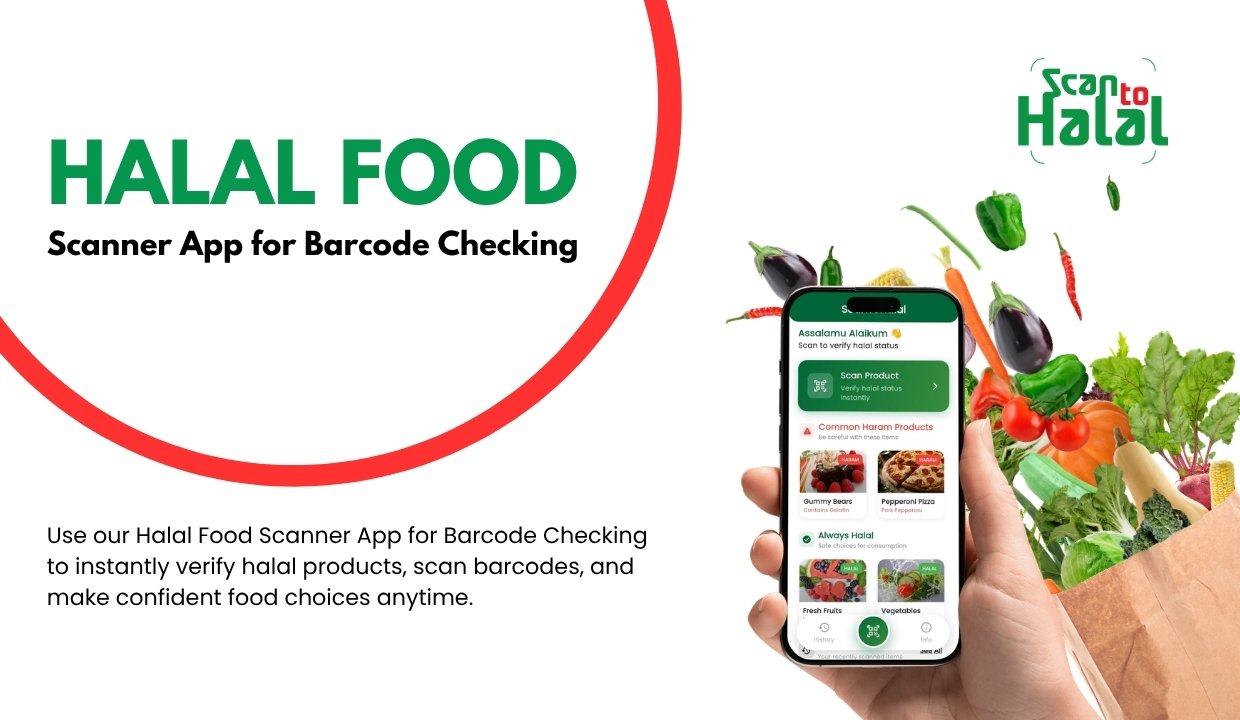 Halal Food Scanner App for Barcode Checking 